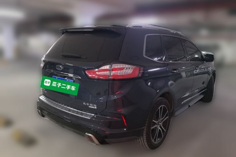 Used Ford Edge 2020 EcoBoost 245 Two-Wheel Drive Titanium 7-Seater Rear Right 45 Deg