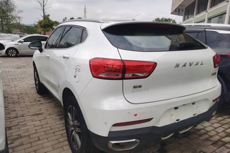 Used Haval F5 2020 1.5T DCT Type I Rear Left 45 Deg