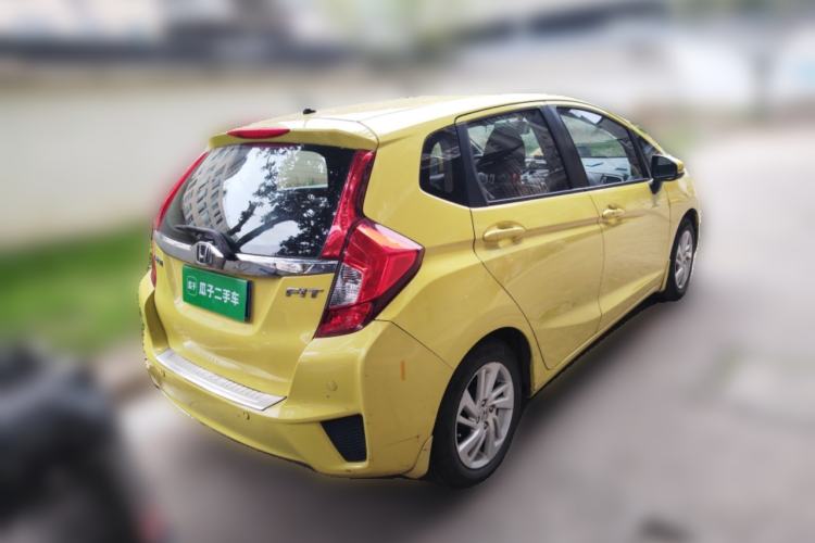 Used Honda Fit 2014 1.5L EX CVT Elite Model Rear Right 45 Deg