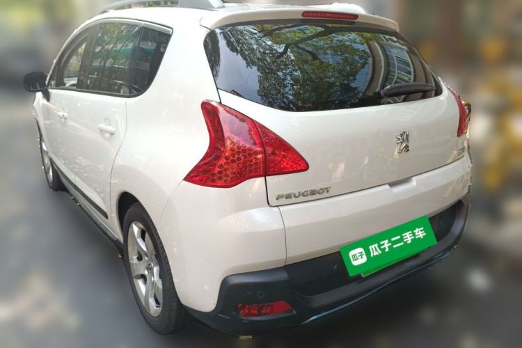 Used Peugeot 3008 2011 1.6T Luxury Model Rear Left 45 Deg