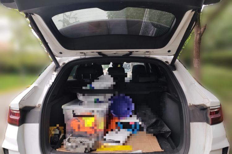 Used BYD Song PLUS New Energy 2021 EV Flagship Model Trunk