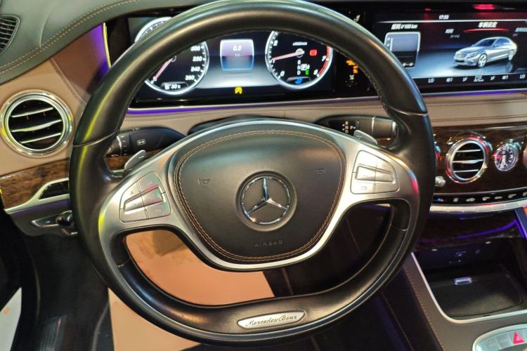 Used Mercedes-Benz S-Class 2017 S 320 L Business Model Steering Wheel