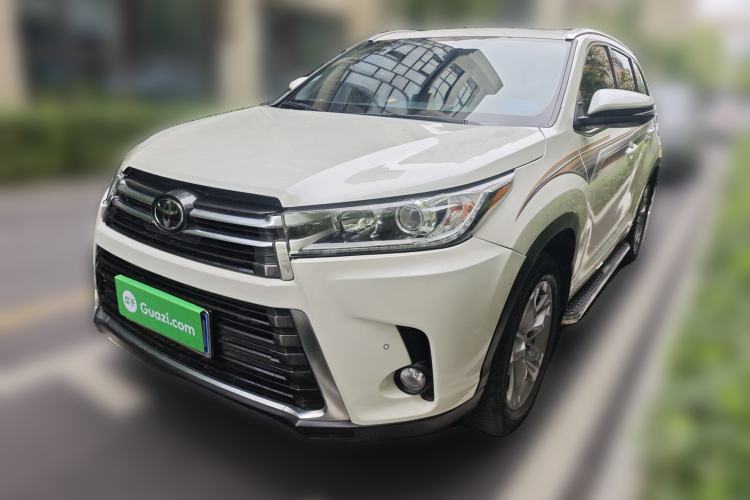 Used Toyota Highlander 2018 2.0T Four-Wheel Drive Prestige Version 7 Seats China V Emission Standard