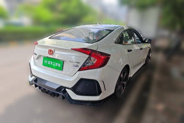 Used Honda Civic 2019 220TURBO CVT Power Edition China V Rear Right 45 Deg