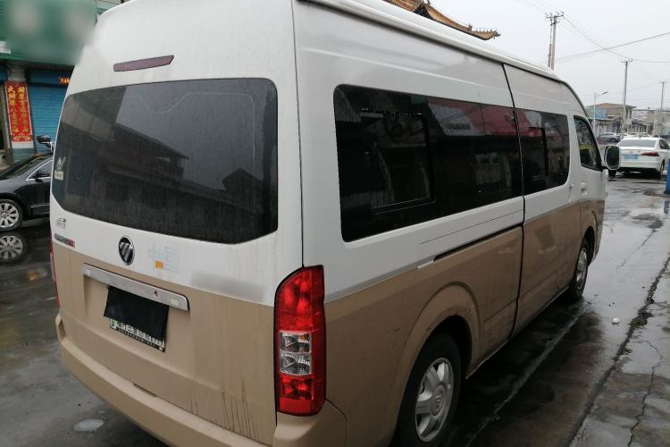 Used Foton Scenic G9 2020 2.4L Commercial Version Long Wheelbase High-Roof 9-Seater Business Vehicle China VI Emission Standard Model 4K22D4M Rear Right 45 Deg