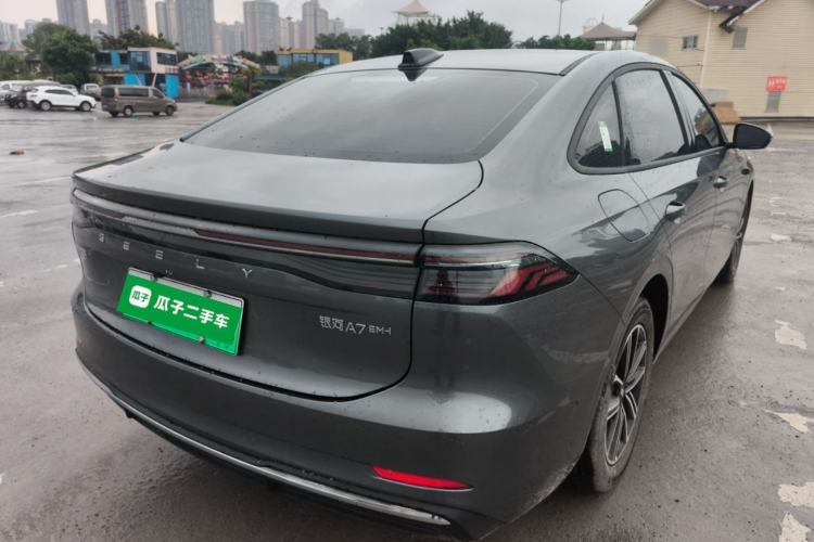 Used Geely Galaxy A7 2025 Model EM-i 70km Launch Edition Rear Right 45 Deg