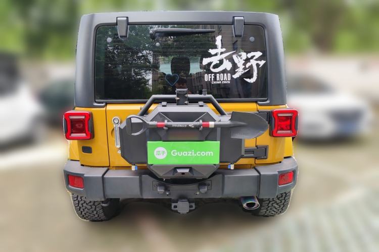 Used Jeep Wrangler 2014 3.0L Sahara Four-Door Edition Rear