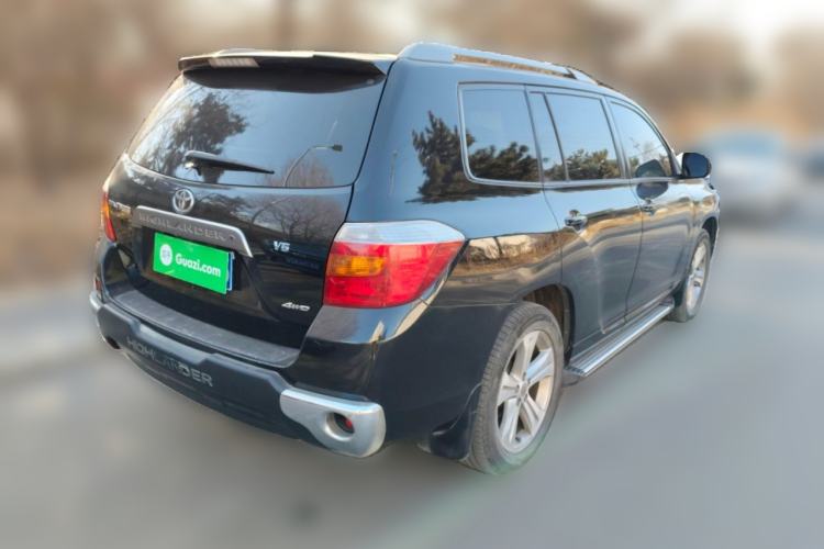 Used Toyota Highlander 2009 2.7L Two-Wheel Drive 7-Seater Luxury Navigation Edition Rear Right 45 Deg