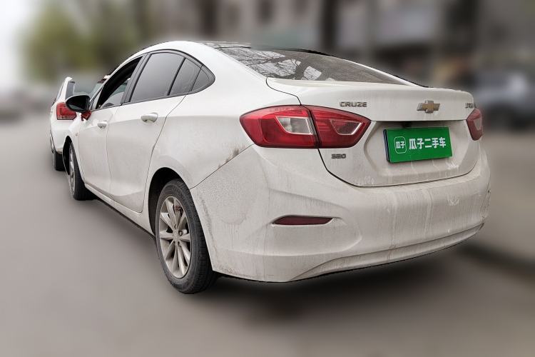 Used Chevrolet Cruze 2018 Hatchback 320 Automatic Pioneer Sunroof Edition Rear Left 45 Deg