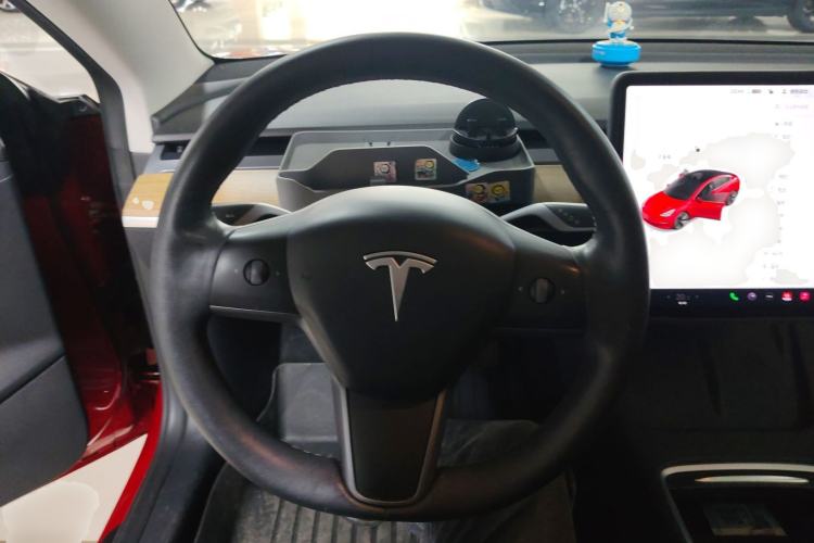 Used Tesla Model 3 2021 Standard Range Rear-Wheel Drive Upgraded Version 3D6 Steering Wheel