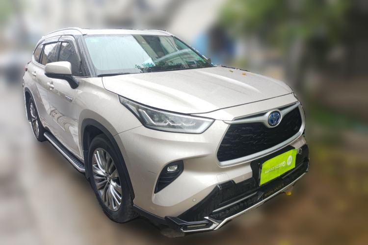 Used Toyota Highlander 2023 2.5L Smart Electric Hybrid Dual-Drive Prestige Version 7 Seats Front Right 45 Deg