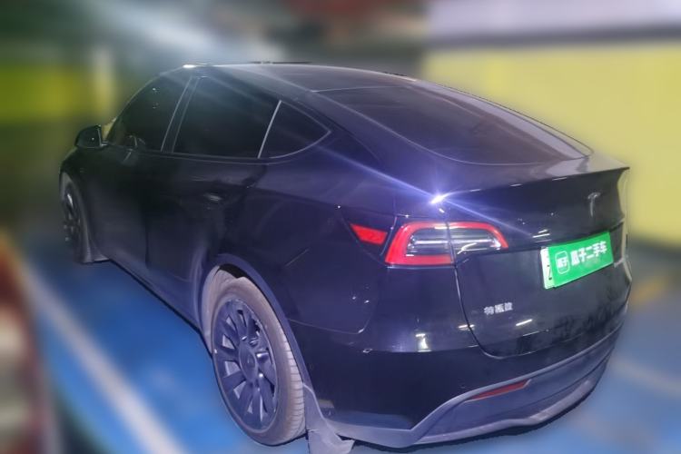 Used Tesla Model Y 2022 Rear-Wheel-Drive Version Rear Left 45 Deg