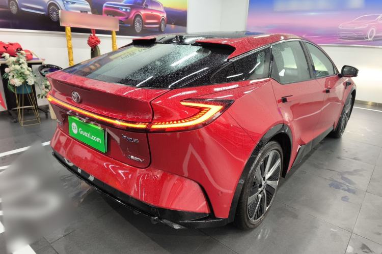 Used Toyota bZ5 2025 Model 630 PRO Rear Right 45 Deg