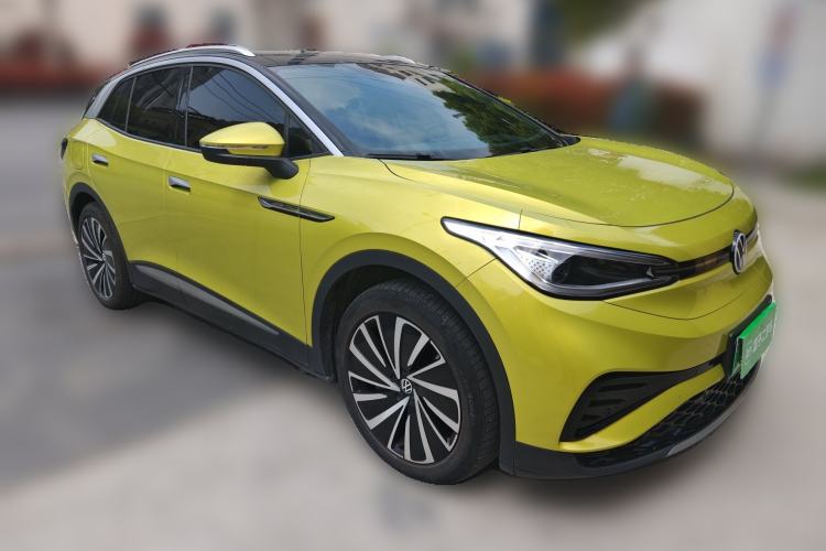 Used Volkswagen ID.4 X 2021 Pro Smart Long-Range Edition Front Right 45 Deg