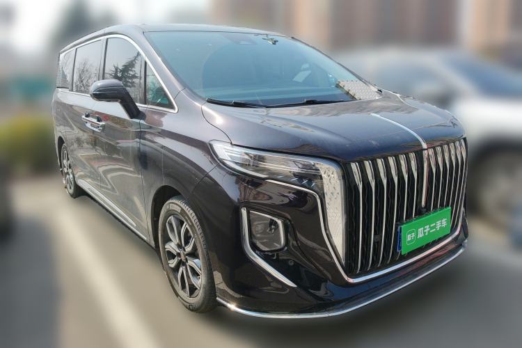 Used Hongqi HQ9 2023 2.0T Smart Connect Flagship Edition Front Right 45 Deg