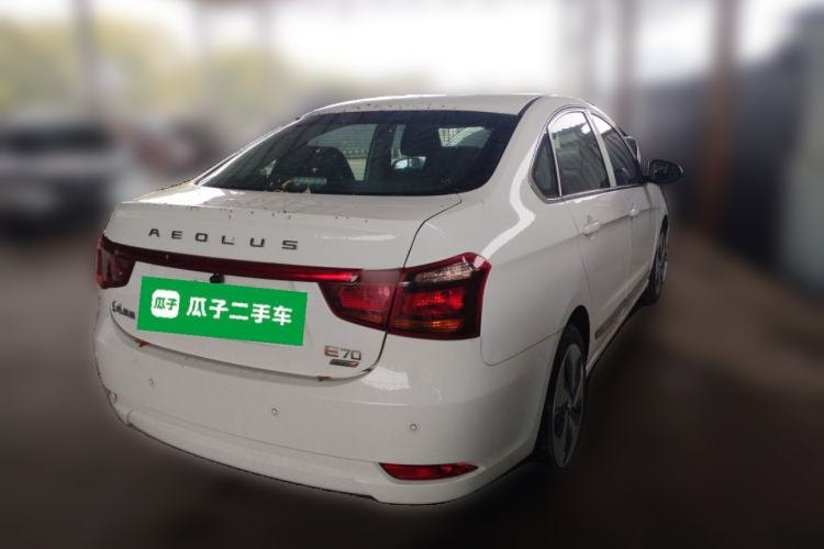 Used Dongfeng Aeolus E70 2022 500 Ultra-Enjoyment Edition Rear Right 45 Deg