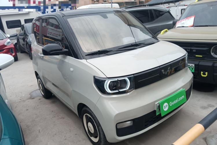 Used Wuling Hongguang MINIEV 2022 Macaron Premium Model – Lithium Iron Phosphate Front Right 45 Deg