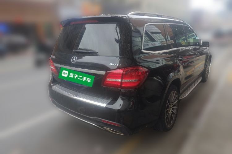 Used Mercedes-Benz GLS 2017 GLS 500 4MATIC Rear Right 45 Deg