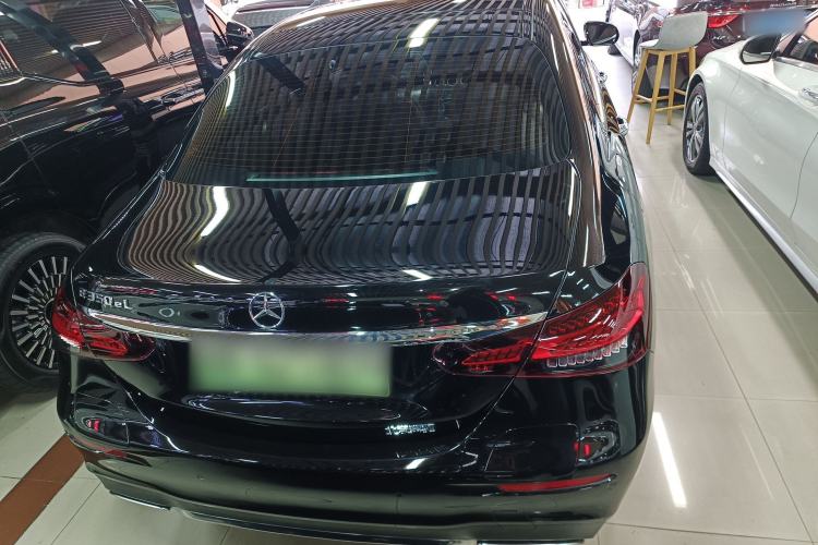 Used Mercedes-Benz E-Class New Energy 2022 Restyled E 350 e L Plug-in Hybrid Sports Sedan Rear
