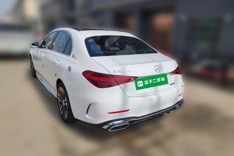 Used Mercedes-Benz C-Class New Energy 2025 C 350 eL Rear Left 45 Deg