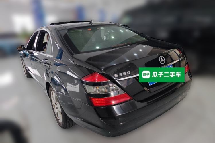 Used Mercedes-Benz S-Class 2008 S 350 L Luxury Model Rear Left 45 Deg