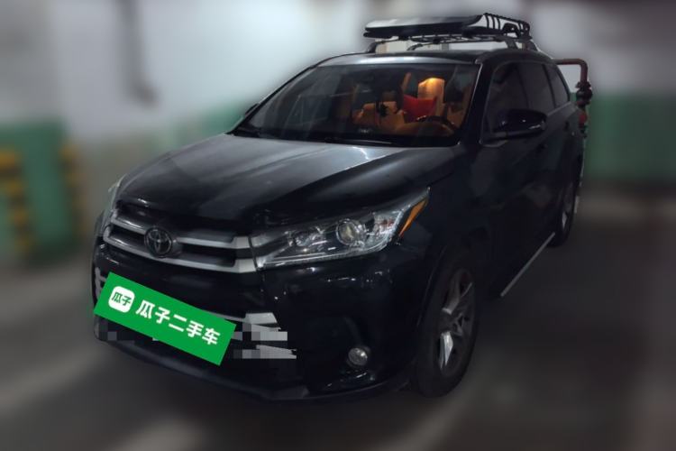Used Toyota Highlander 2018 2.0T Four-Wheel Drive Luxury Edition 7 Seats China V Emission Standard