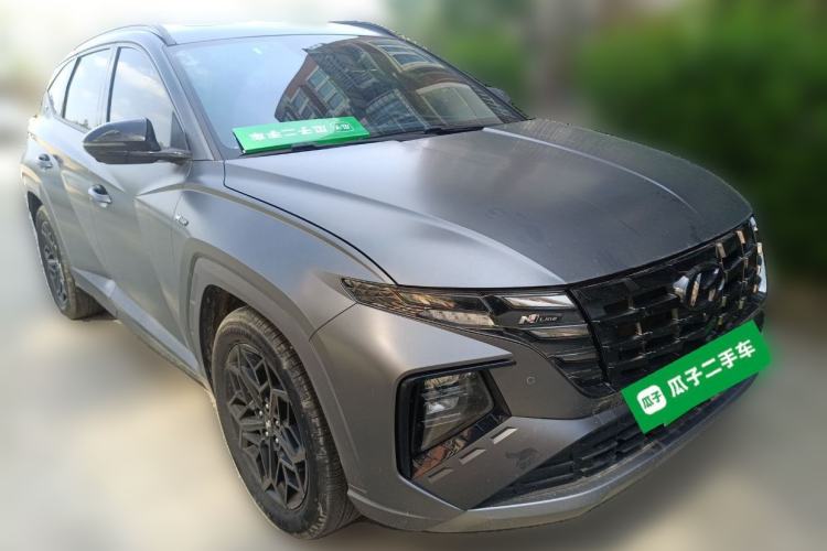 Used Hyundai Tucson 2022 Tucson L 1.5T DCT 20th Anniversary Edition N Line Front Right 45 Deg