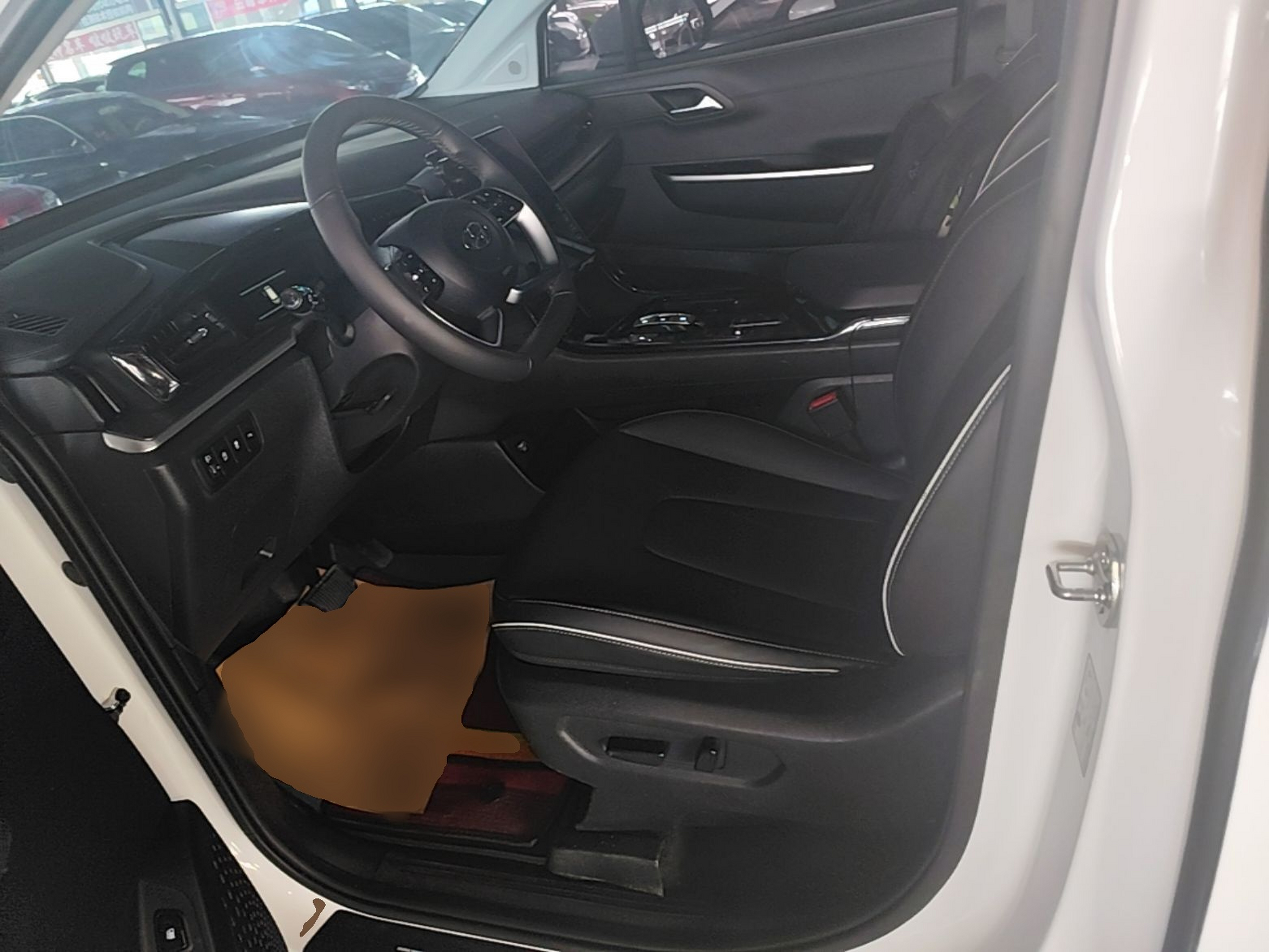 Avant de la voiture