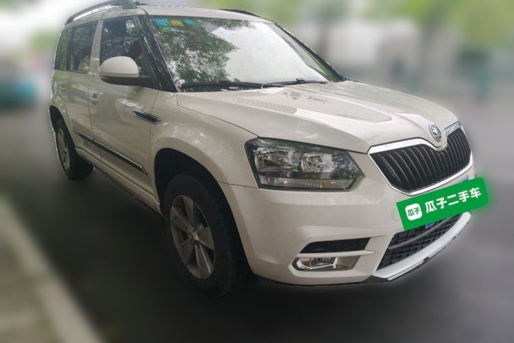 Used Skoda Yeti 2016 1.4TSI DSG Advanced Edition Front Right 45 Deg