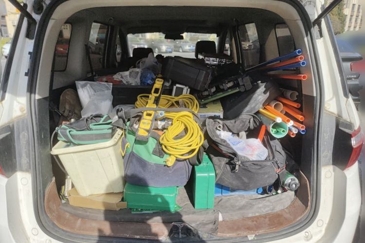 Used CHANGAN KAICHENG Oushang A600 2016 1.5L Manual Luxury 7-Seater Trunk