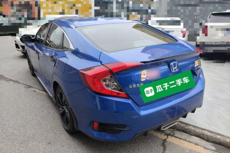 Used Honda Civic 2019 220TURBO CVT Dynamic Edition China VI Emission Standard Rear Left 45 Deg