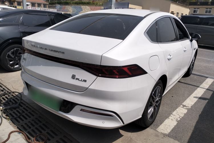 Used BYD Qin PLUS 2023 Champion Edition EV 510KM Leading Model Rear Right 45 Deg