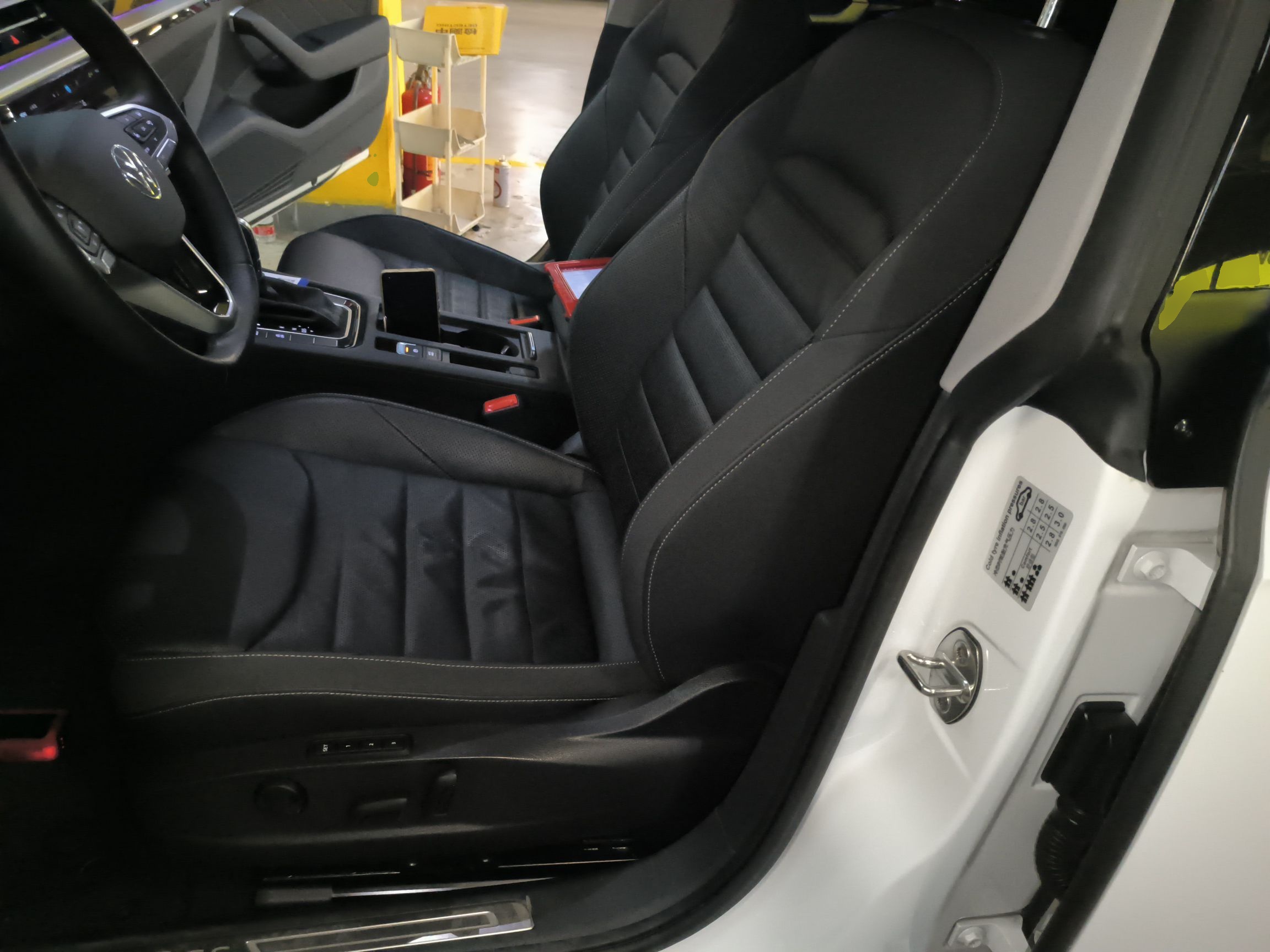 Avant de la voiture