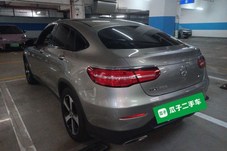 Used Mercedes-Benz GLC Coupe 2019 GLC 200 4MATIC Coupe SUV Rear Left 45 Deg