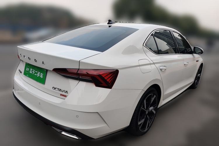 Used Skoda Octavia 2021 PRO TSI280 DSG Prestige Edition Rear Right 45 Deg