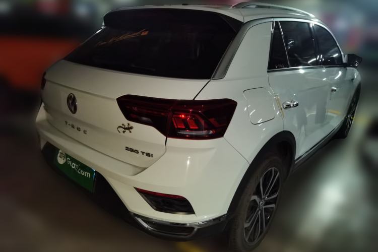 Used Volkswagen T-ROC 2020 280TSI DSG Two-Wheel Drive Comfort Version Rear Right 45 Deg