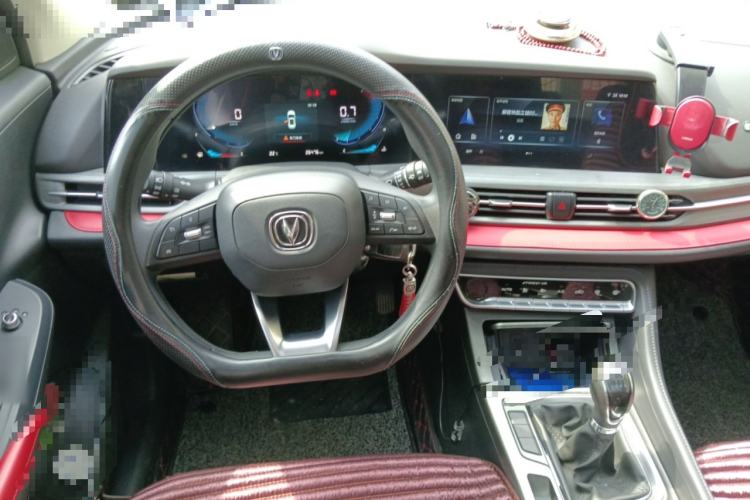 Used CHANGAN CS55PLUS 2021 Blue Whale Edition 1.5T Manual Luxury Model Steering Wheel