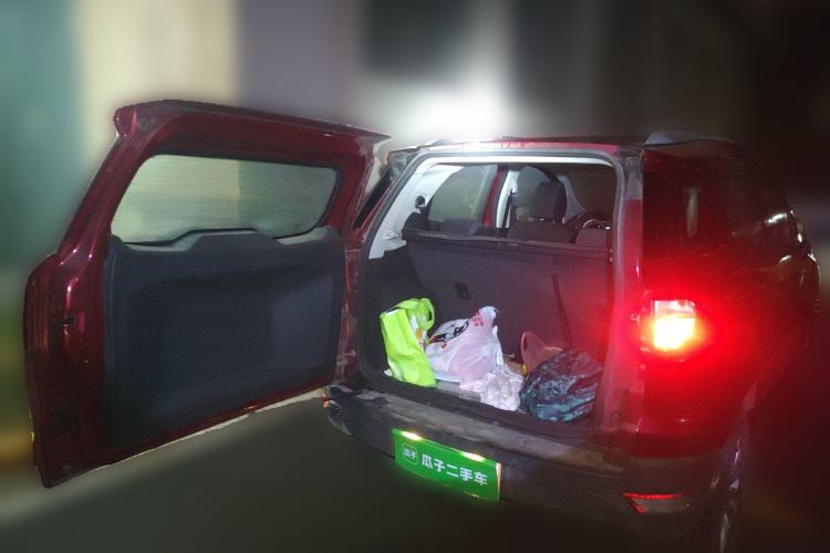 Used Ford EcoSport 2013 1.5L Automatic Prestige Model Trunk