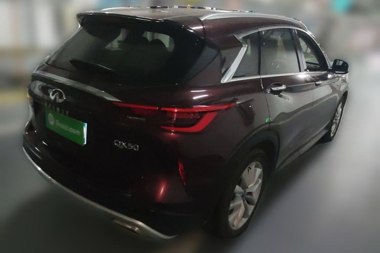 Used Infiniti QX50 2018 2.0T Two-Wheel Drive Fashion Edition Rear Right 45 Deg