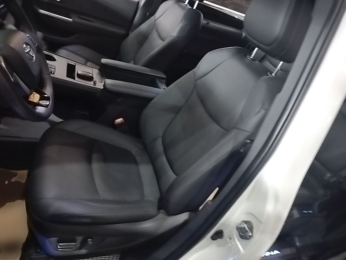 Vordere Reihe im Auto