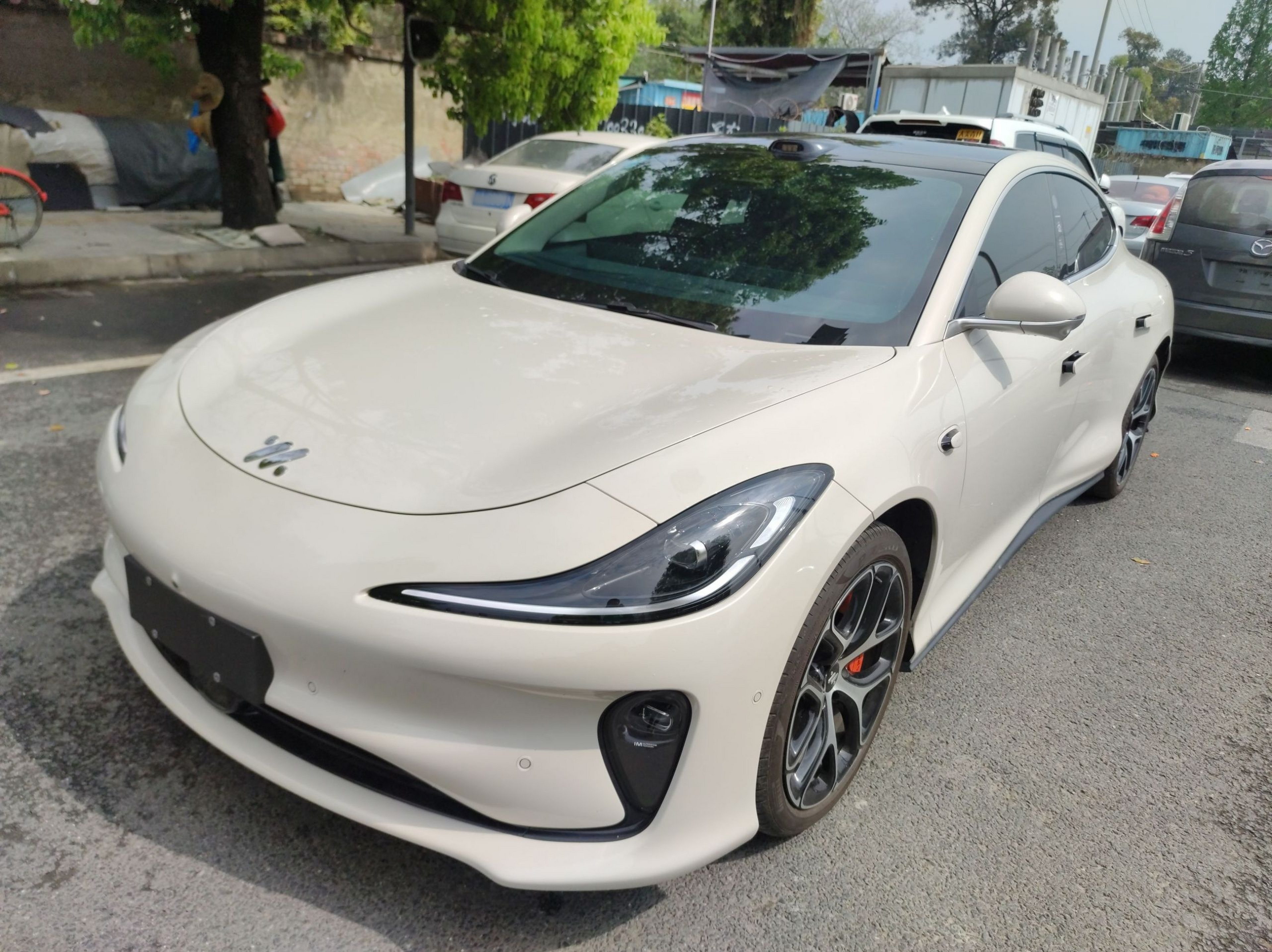 Parte inferior delantera