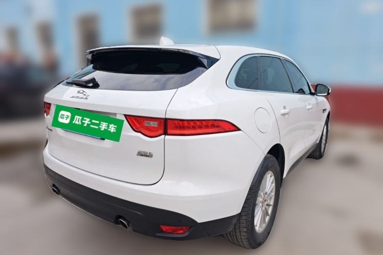 Used Jaguar F-PACE 2019 2.0T Four-Wheel Drive Urban Luxury Edition Rear Right 45 Deg