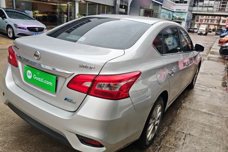 Used Nissan Sylphy 2019 1.6XV CVT Smart Connect Luxury Edition China VI Standard Rear Right 45 Deg