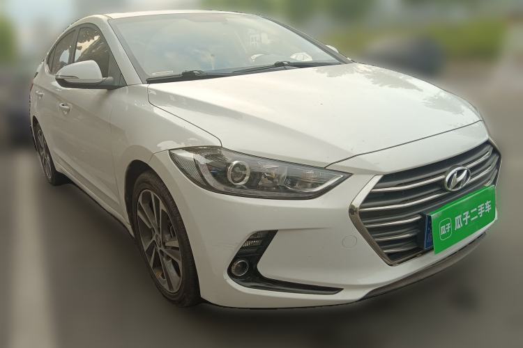 Used Hyundai Elantra (6th Generation / Lingdong) 2016 1.6L Automatic ZhiXuan – Elite Version Front Right 45 Deg