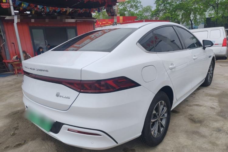 Used BYD Qin PLUS 2024 HONOR Edition DM-i 55KM Leading Model Rear Right 45 Deg