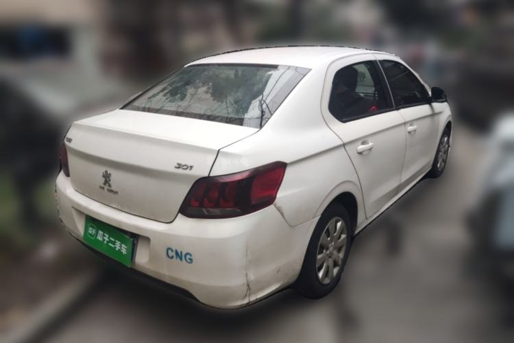 Used Peugeot 301 2017 1.6L Manual Comfort Edition Rear Right 45 Deg