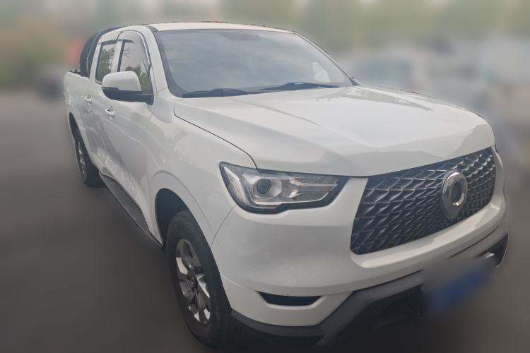 Used Great Wall Poer 2021 2.0T Commercial Version Automatic Diesel Two-Wheel Drive Elite Trim with Long Bed – GW4D20M Front Right 45 Deg