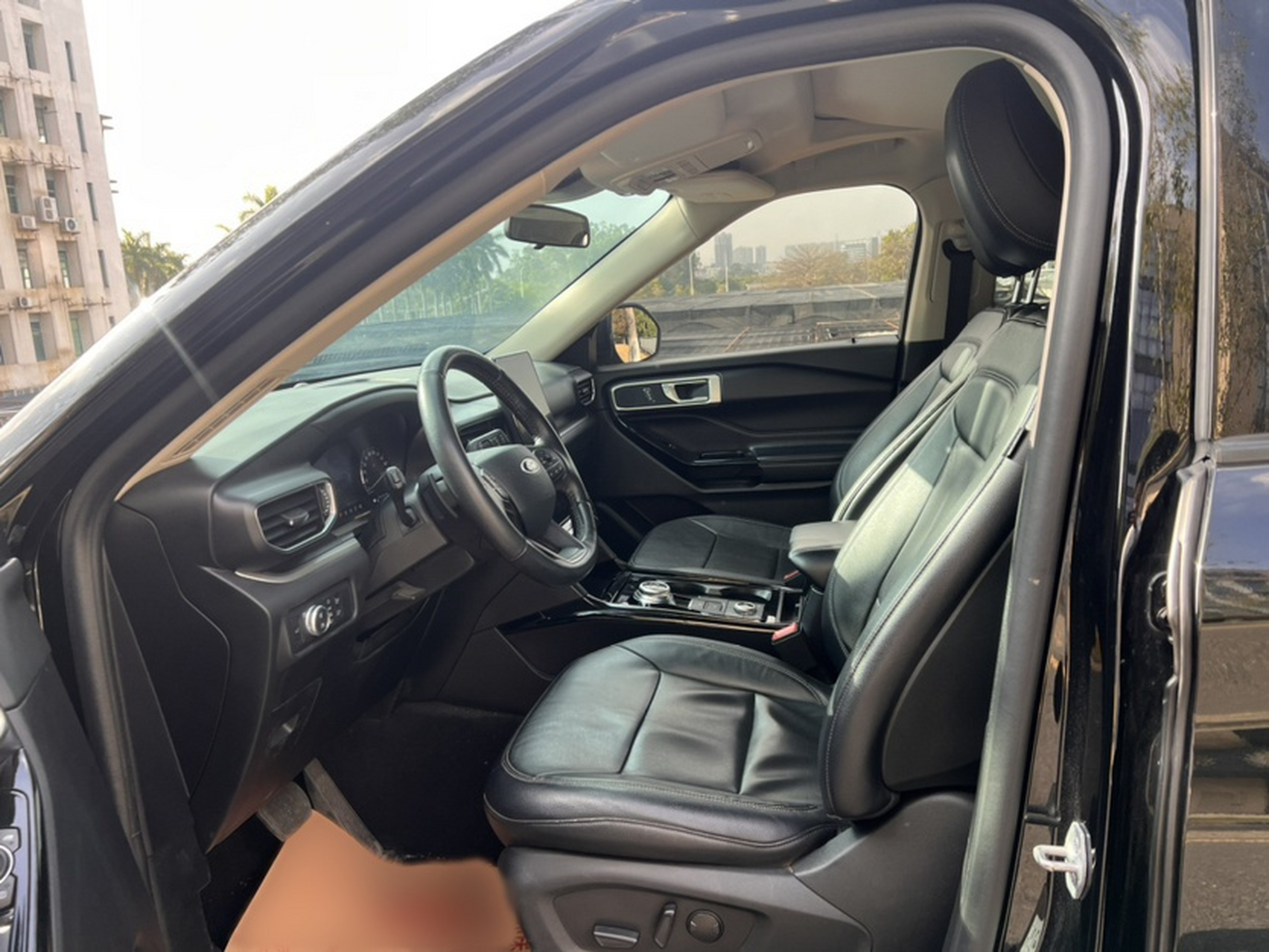 Avant de la voiture