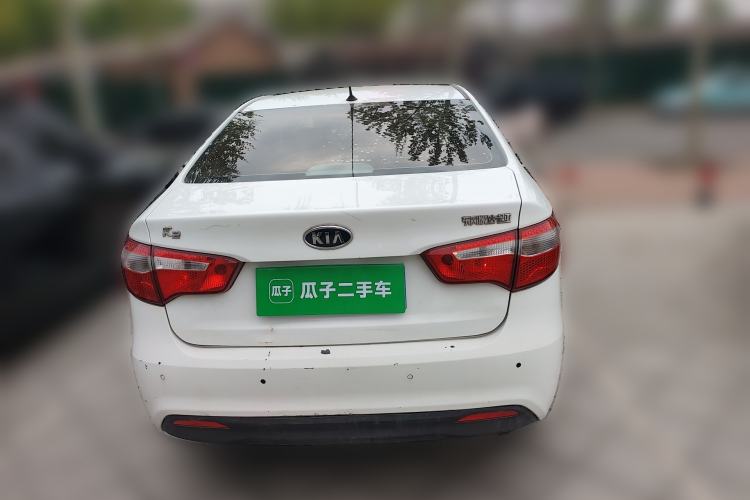 Used Kia K2 2012 Sedan 1.4L MT TOP Commemorative Edition Rear