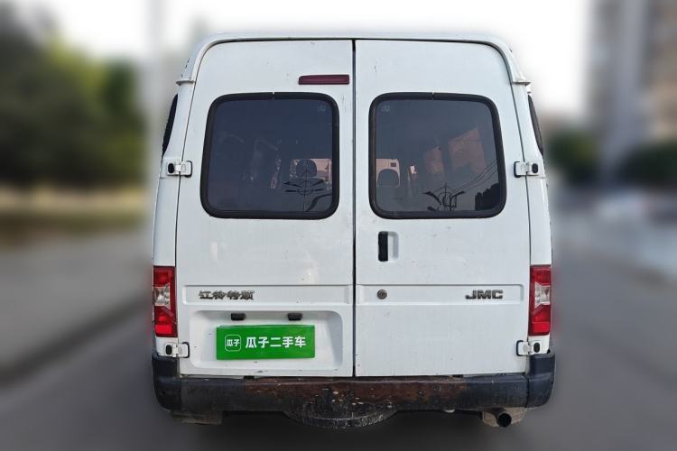 Used JMC Transit 2019 2.8T Commercial Version Intelligent Automatic Transmission Long Wheelbase Mid-Height 6-Seater Rear Single Tire China VI Emission Standard JX493
